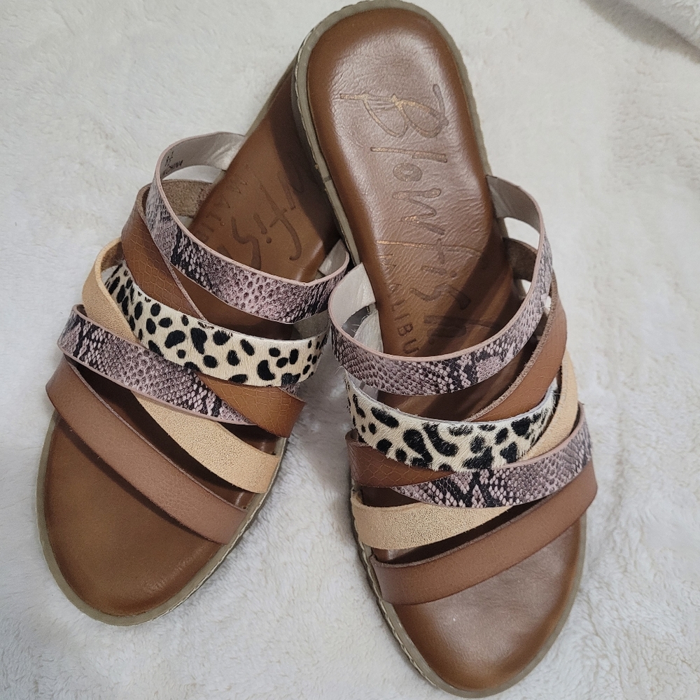 Blowfish Brown Multi-Color Women's Sandals - Picture 2 of 3